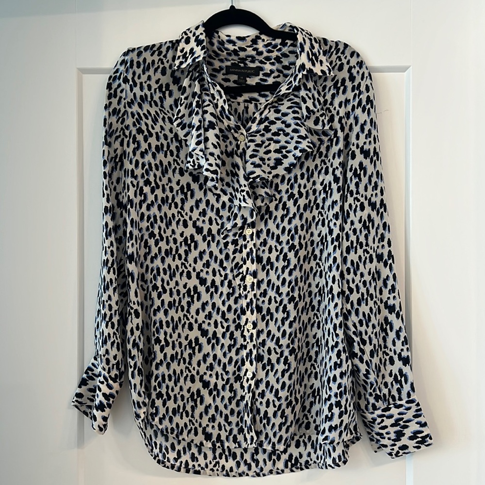 Banana Republic Size M Long sleeve Blouse